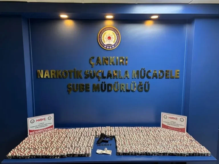 Çankırı'da Uyuşturucu Ticareti Operasyonu