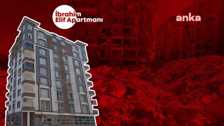 Hatay'da İbrahim Elif Apartmanı Davası Devam Ediyor