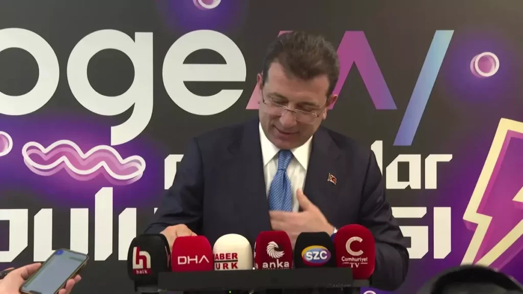 İmamoğlu: Kırmızı Kart Hak Edene Gösterildiği Zaman, Doğru Bir İştir