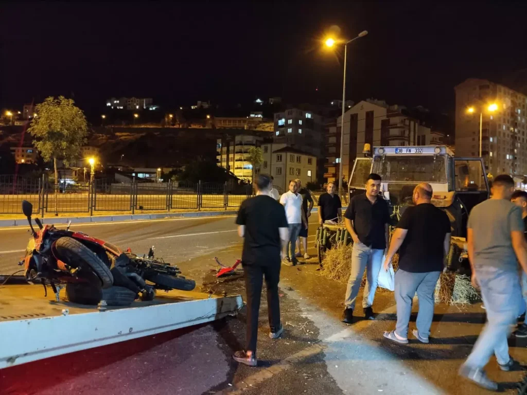 Kayseri'de Motosiklet Kazası: Bir Ölü
